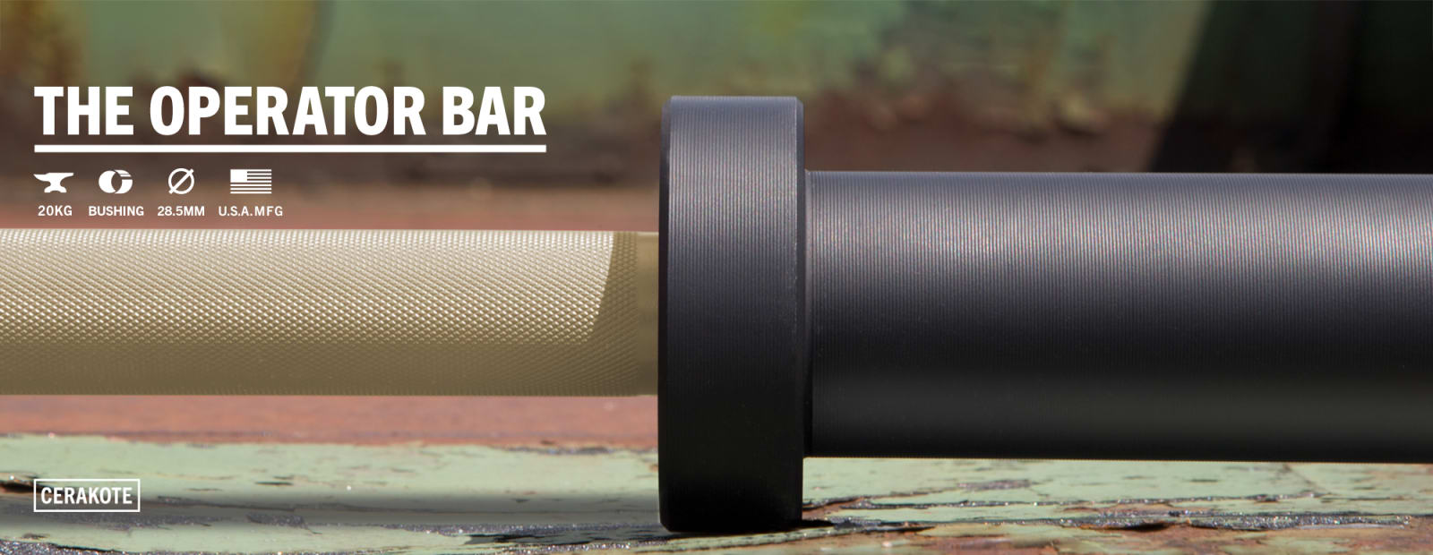 Rogue Operator Bar - Cerakote | Rogue Fitness UK